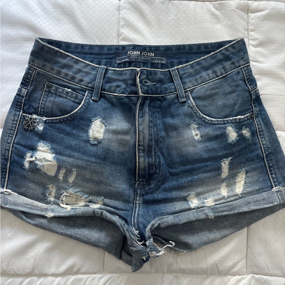Women’s Blue Denim Shorts